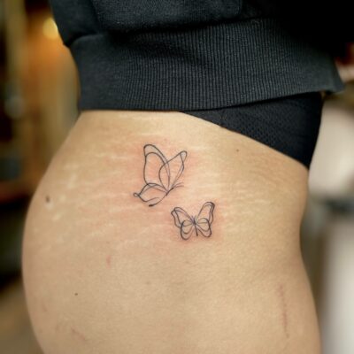 schmetterlingtattoo